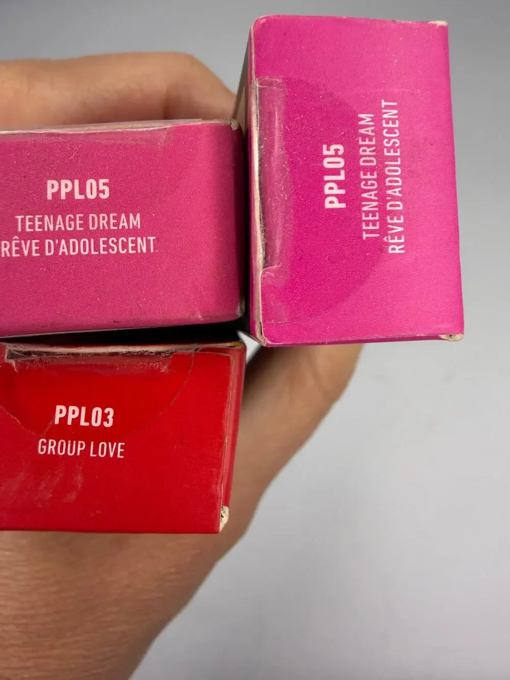 NYX Powder Puff Lippie Lip Cream Lot 3 PPL03 Group Love PPL05 Teenage Dream